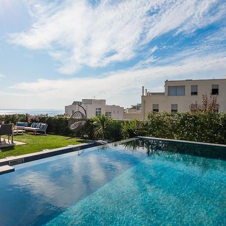 New Luxury Apartment With Private Heated Pool And Amazing Terrace With Seaview Split Exterior foto