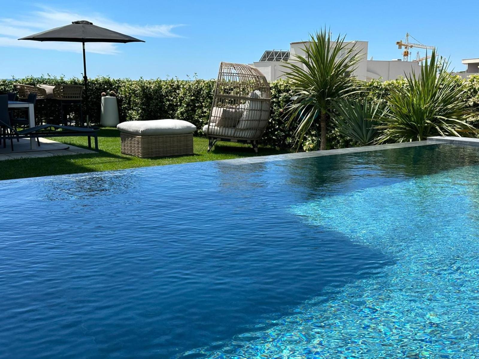 New Luxury Apartment With Private Heated Pool And Amazing Terrace With Seaview Split Exterior foto