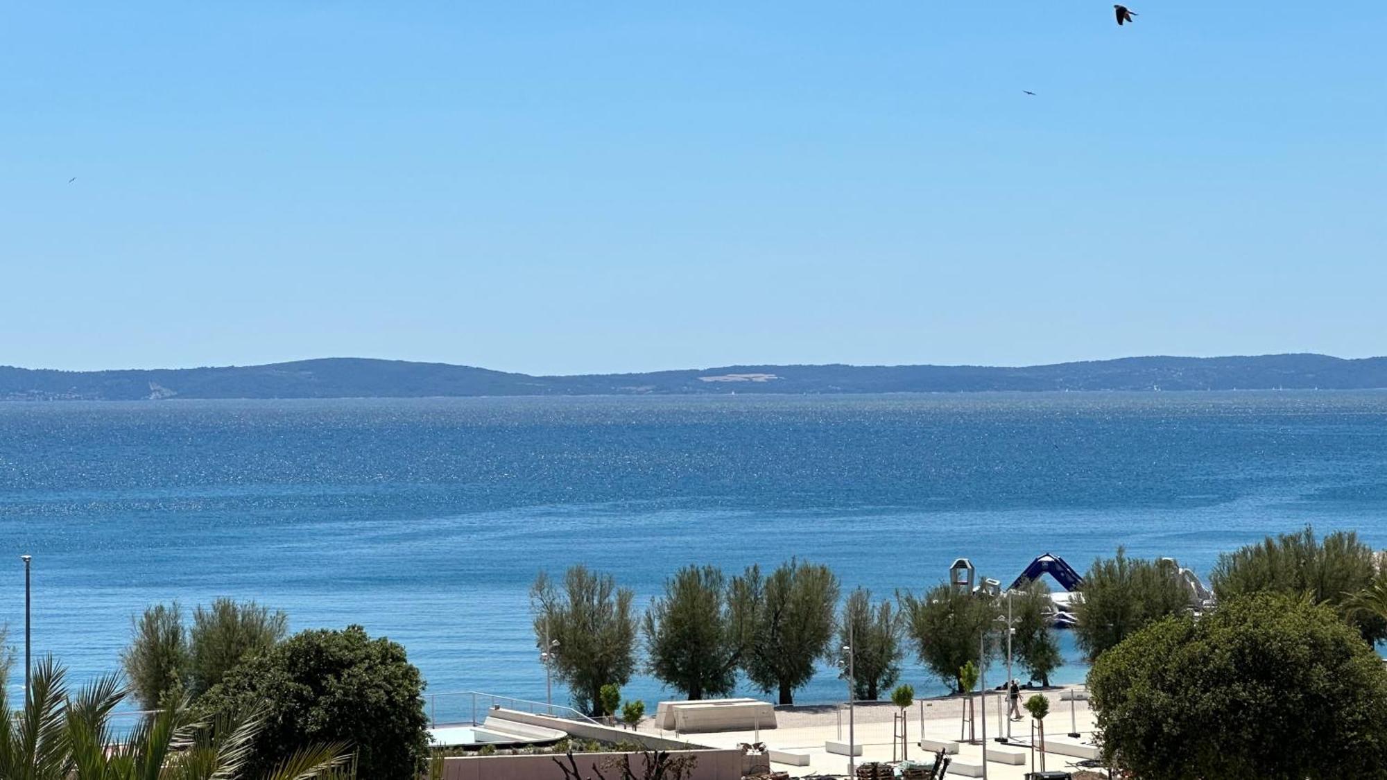 New Luxury Apartment With Private Heated Pool And Amazing Terrace With Seaview Split Exterior foto
